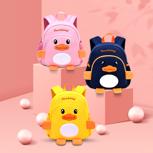 Cute Duckling Kids School Bag | Lightweight Toddler Backpack