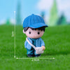 Cute Miniature Boy Figurines - Set of 2