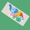 Learn & Play Cartoon Wooden Puzzle for Kids