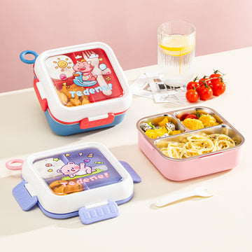 Carry Joy with Dino & Cat Lunch Box – 950ml