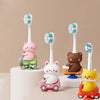 Adorable Cartoon Animal Car Kids Toothbrush