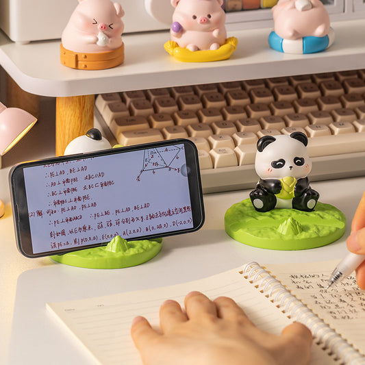 Nom Nom Bamboo Panda Phone Holder