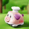 Chef Piggy Press & Go Toy Car