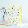 A4 6-Pocket Flower File Folder – Stylish & Spacious