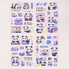 Puffy Panda Decorative Stickers