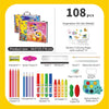 Inspiration Art Suitcase Color Set - 108 Pcs Metal Case Edition
