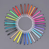 Vibrant Art 48-Color Brush Tip Sketch Markers