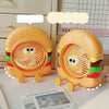Fast Food Fun: French Fries & Hamburger USB Fan with Built-in Phone Holder