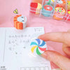 Cute 3D Fast Food Pencil Topper Eraser