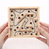 Wooden Maze Ball Game Classic Skill & Focus Puzzle Toy