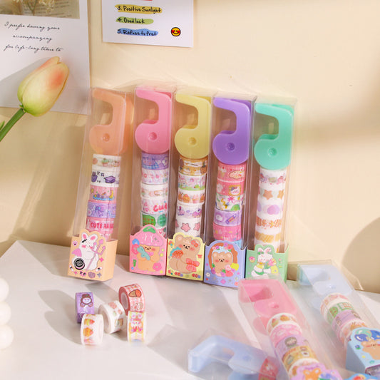 Cute Cartoon Mini Tape Set with Dispenser