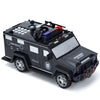 Police Cash Truck Password Piggy Bank - Fingerprint Touch