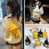 Trendy Cartoon Chest Bag | Travel-Friendly Canvas Sling Bag