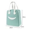 Large Insulated Thermal Smiley Lunch Bag