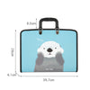 Cute Animal A4 File Bag – Organize in Style