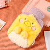 Animal Plush Hot Water Bag with Hand Warmer Pocket
