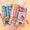 6-in-1 Monster Stationery Fun Pack – Pen, Pencil, Notebook & More