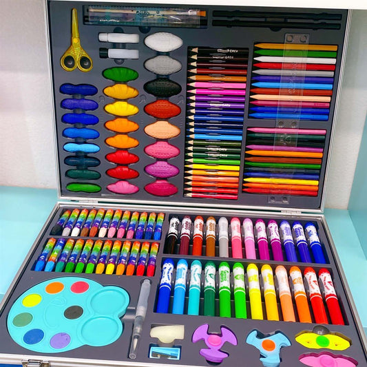 Inspiration Art Suitcase Color Set - 108 Pcs Metal Case Edition
