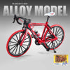 Alloy Diecast Bicycle Model | Race-Inspired Modern Desk & Home Decor | Toy