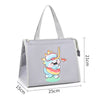 Adorable insulated kids lunch bags with cute cartoon designs