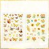 Aesthetic Floral & Butterfly Scrapbook Decor Stickers