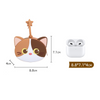 Silicone Kitten Coin Pouch with Hanging Strap