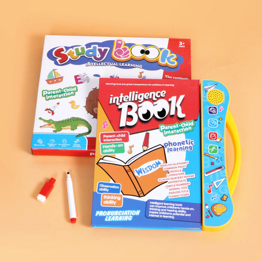 Educational Intelligence Interactive Learning Book for Kids