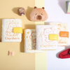 Capybara Plush Mini Binder Notebook