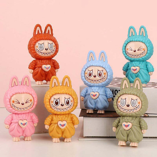 Monster Doll Face-Changing Keychain