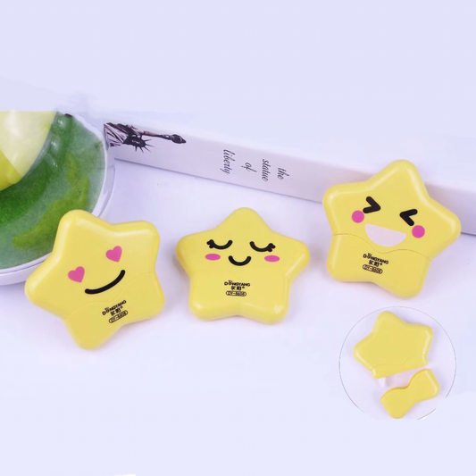 Cute Yellow Star Correction Tape