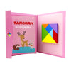 Magnetic Wooden Tangram Puzzle: Educational toy