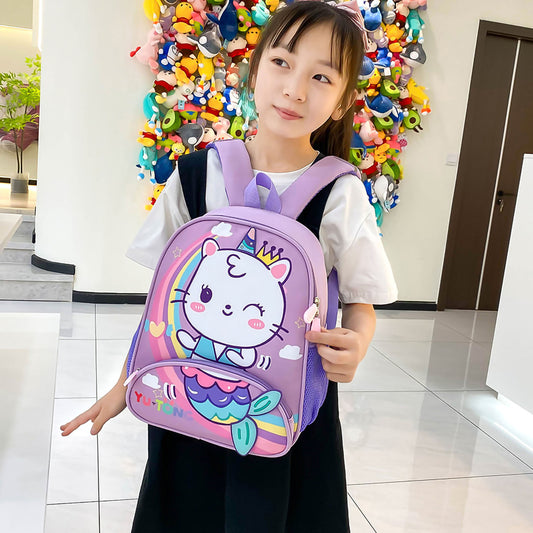 Stylish Durable Multiple Compartments School Bag For Kids