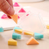 Triangle Eraser Set