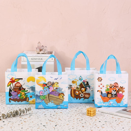 Pirate Animal Non-Woven Gift Bags