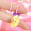 Cute Resin Rings Set - Jewelry for Kids