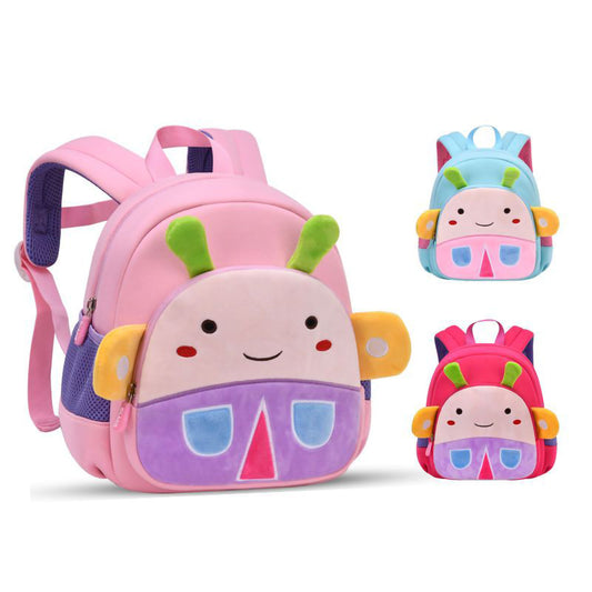 3D Cute Bee Kids School Bag with Chest Strap