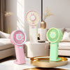 3-in-1 Mini Desk & Rechargeable Handheld Fan | 3-Speed Mini Portable Fan