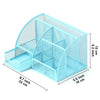 Super 7 Metal Mesh Desktop Organizer