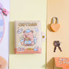 Capybara Mini Diary with Lock | Kids Pocket Notebook