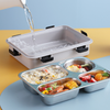 Tokyo Buffet Stainless Steel Lunch Box 4-Grid with Soup Bowl - 1000ml