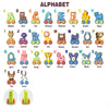 Soft Alphabet Cognitive Car Toy : A-B-C Car Ride (1 pcs Assorted)