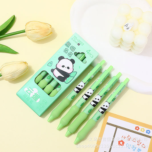 Cute Gel Pens Set of 4 🖊️ | Smooth Writing | 0.5mm Fine Tip