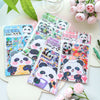 Cute Panda Goodie Bag : Puffy Stickers, Sharpener & Retractable Eraser