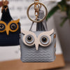 Stylish Owl Coin Pouch Keychain