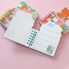 Bear & Bunny Die-Cut Mini Spiral Diary