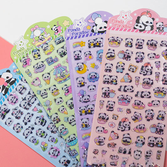 Panda Paradise | Cute Sticker Pack