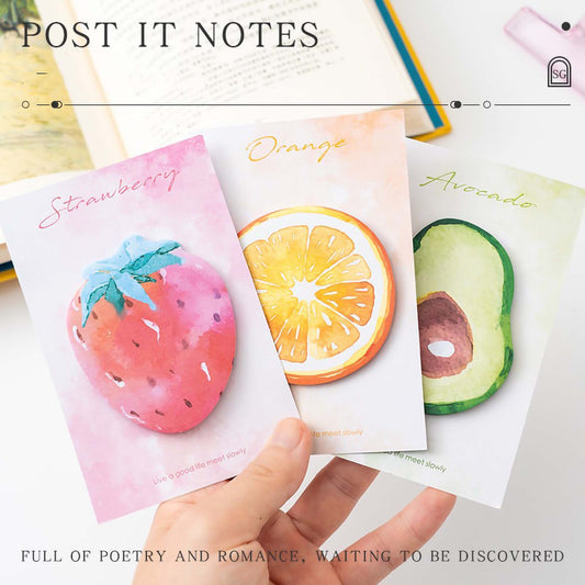 Fruit Pop Sticky Notes for School & Office