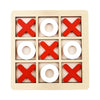 XO Tic-Tac-Toe Wooden Game – Fun Brain Training for Kids