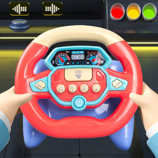 Children's Early Education Steering Wheel Toy