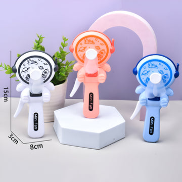 Cute Portable Astronaut Hand Pressure Fan